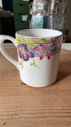 Gien MILLEFLEURS beker, Huis en Inrichting, Ophalen of Verzenden, Zo goed als nieuw, Overige stijlen, Kop(pen) en/of Schotel(s)