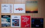 Chevrolet Verzamelfolders.  1975/ 1989.  15 items. € 40,--, Ophalen of Verzenden, Zo goed als nieuw, Chevrolet