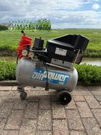 Kinzo compressor, Ophalen, Gebruikt, 6 tot 10 bar, 200 tot 400 liter/min
