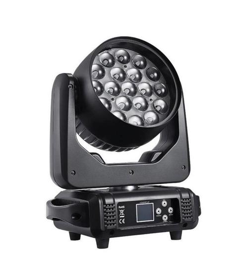 Movingheads 19x15 watt wash rgbw NIEUW !!, Muziek en Instrumenten, Licht en Laser, Nieuw, Licht, Geluidgestuurd, Kleur, Stroboscoopeffect