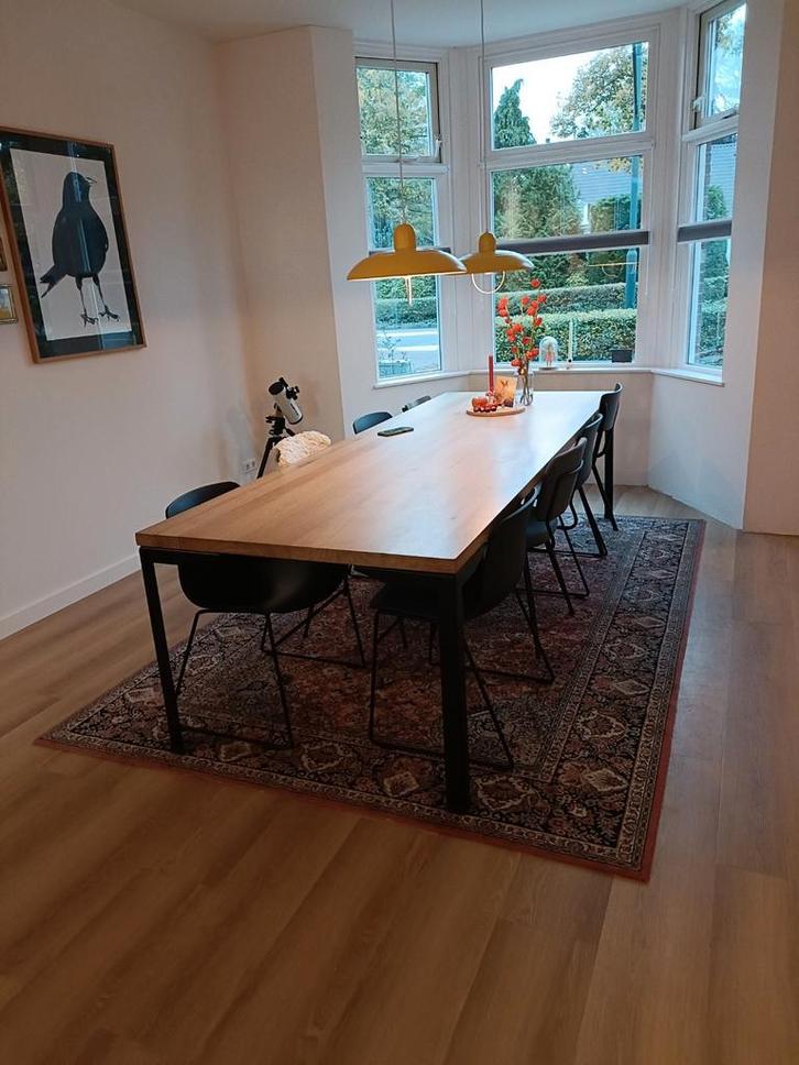 Wollen vloerkleed Louis de Poortere 200x300, Huis en Inrichting, Stoffering | Tapijten en Kleden, Zo goed als nieuw, 150 tot 200 cm