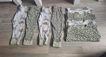 Leuke hema pyjama's jongens maat 86/92 beschikbaar voor biedingen