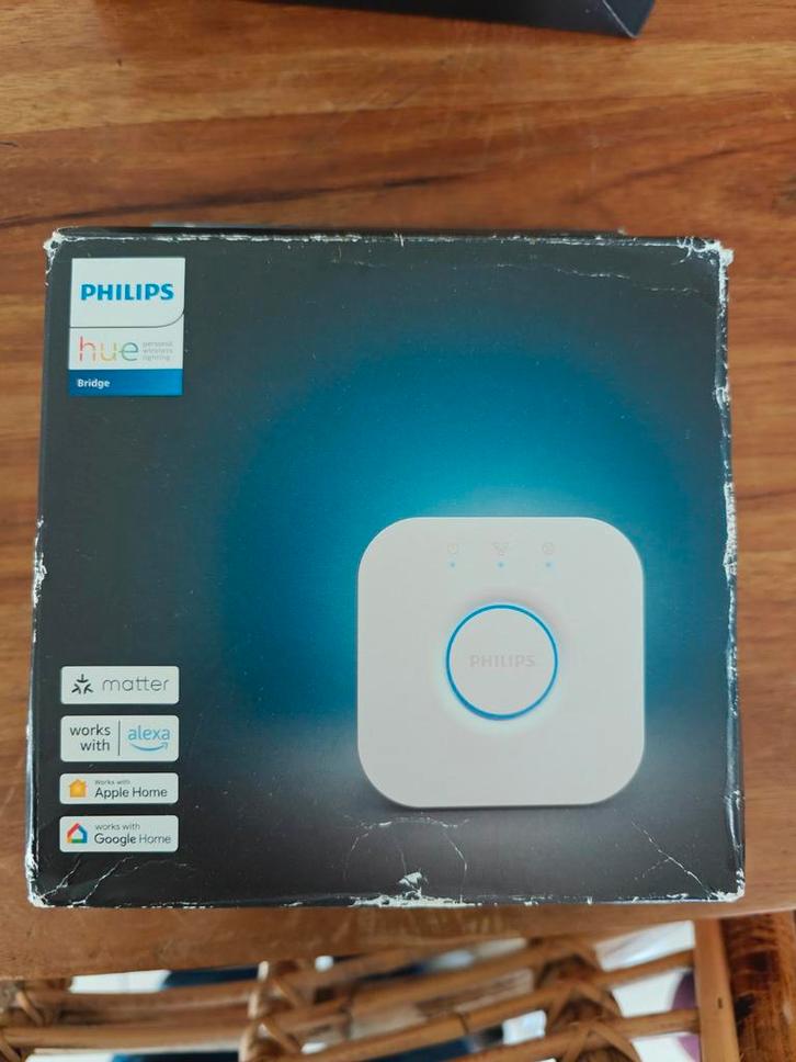 Philips Hue Bridge v2.1, Computers en Software, Accesspoints, Gebruikt, Ophalen of Verzenden