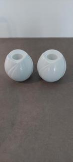 Arzberg kandelaar tulp 2x, Huis en Inrichting, Ophalen of Verzenden, Zo goed als nieuw, Overige materialen, Minder dan 25 cm
