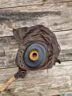 USAAF ww2 type A11 leren flightcap., Ophalen of Verzenden, Luchtmacht, Amerika, Helm of Baret