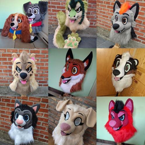 fursuit partial commissions, Hobby en Vrije tijd, Kostuums, Theaterbenodigdheden en LARP, Nieuw, Ophalen of Verzenden