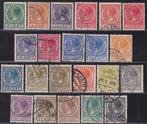 556 - Nederland nvph 177/198 gestempeld , koningin Wilhelmin, Postzegels en Munten, Postzegels | Nederland, Verzenden, T/m 1940