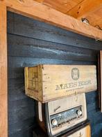 maes bier houten krat, Huis en Inrichting, Woonaccessoires | Kisten, Ophalen of Verzenden, Zo goed als nieuw, Minder dan 50 cm