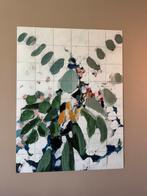 IXXI bloemen, Antiek en Kunst, Kunst | Schilderijen | Abstract, Ophalen of Verzenden
