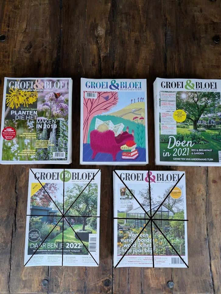 Groei & Bloei jaar 2019 t/m 2021, Boeken, Tijdschriften en Kranten, Zo goed als nieuw, Wetenschap en Natuur, Ophalen of Verzenden