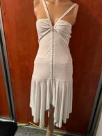 JOHN RICHMOND jurk maat s it 42 origineel ZGAN, Kleding | Dames, Jurken, Wit, Ophalen of Verzenden, Zo goed als nieuw, Knielengte