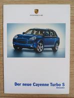Porsche Cayenne Turbo S brochure uit 2005, Boeken, Auto's | Folders en Tijdschriften, Ophalen of Verzenden, Zo goed als nieuw