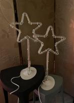 2 leuke sterren KERSTVERLICHTING OP STANDAARD, Ophalen of Verzenden, Gebruikt