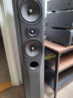 Mission 774 floorstanding speakers zwart, Zo goed als nieuw, 60 tot 120 watt, Front, Rear of Stereo speakers, Ophalen