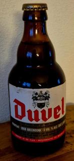 oude volle 0,33 Ltr Duvel bier Moortgat collector's item, Verzamelen, Biermerken, Ophalen of Verzenden, Zo goed als nieuw, Flesje(s)