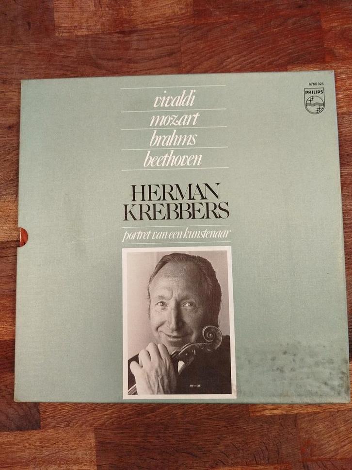 Elpees van Herman Krebbers, viool, Cd's en Dvd's, Vinyl | Klassiek, Gebruikt, Romantiek, Orkest of Ballet, 12 inch, Ophalen of Verzenden