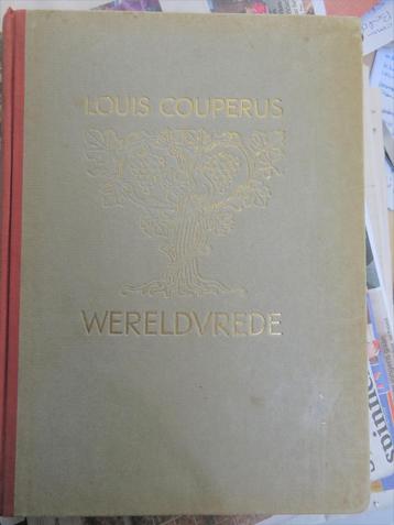 Louis Couperus Wereldvrede  ca. 1924 beschikbaar voor biedingen