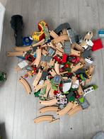Heel veel houten treinen (o.a. Brio/Lidl), Kinderen en Baby's, Speelgoed | Houten speelgoed, Ophalen, Gebruikt, Overige typen