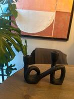 Bloomingville kandelaar - maschel, Ophalen, Gebruikt, Zwart, Metaal