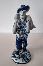 Delfts plastiek Plateelbakkerij Zuid-Holland boer met schaap, Ophalen of Verzenden