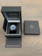 Mercedes-Benz horloge | nieuw in originele case, Leer, Staal, Polshorloge, Nieuw