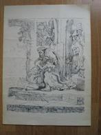 Tekening *De Verloren Zoon* Vrij Getekend( 1985) Vintage, Ophalen of Verzenden