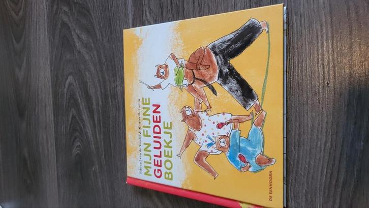 Edward van de Vendel - Mijn fijne geluidenboekje, Boeken, Prentenboeken en Plaatjesalbums, Zo goed als nieuw, Ophalen of Verzenden