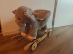 Polly hobbel-olifant op wieltjes, Ophalen, Zo goed als nieuw