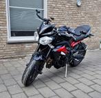 Street triple R 675 ABS Zwart/rood bj 2014, 675 cc, 3 cilinders, Particulier, Meer dan 35 kW