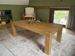 Eikenhouten Salontafel L140 x B70 x H46 cm, Ophalen, 100 tot 150 cm, Eikenhout, 50 tot 100 cm