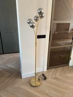 Unieke gouden vloerlamp, Huis en Inrichting, Lampen | Vloerlampen, Ophalen, 150 tot 200 cm