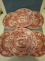 Societe Ceramique - Teadrinker - 6 zeer mooie diepe borden, Ophalen of Verzenden