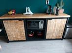 Industrieel dressoir, Huis en Inrichting, Kasten | Dressoirs, 25 tot 50 cm, Gebruikt, Ophalen