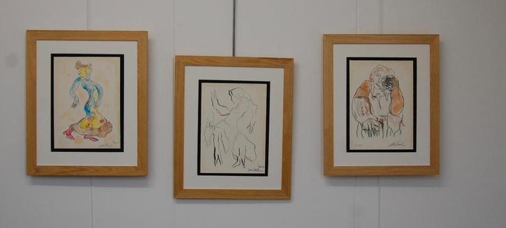 Jan Sierhuis origineel schilderijen, Antiek en Kunst, Kunst | Schilderijen | Modern, Ophalen