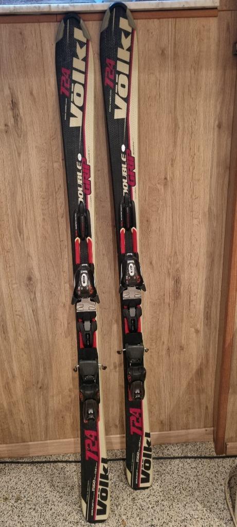 Dames Skischoenen met Ski's, Sport en Fitness, Skiën en Langlaufen, Gebruikt, Schoenen, Skiën, Atomic, Carve, 140 tot 160 cm, Ophalen