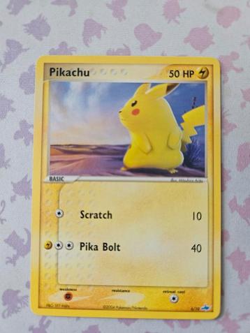 Pikachu 6/10 EX Trainer Kit nm/exc beschikbaar voor biedingen