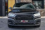 Audi Q5  Competition 55 TFSIe Quattro Pano/HUD/367PK/Black-l, Automaat, 4 cilinders, Navigatiesysteem, Zwart