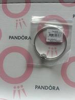 Pandora Moments Sparkling Snowflake Clasp Bangle, Ophalen of Verzenden, Nieuw, Zilver, Zilver