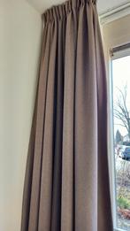 Hema gordijnen met plooi, Huis en Inrichting, Stoffering | Gordijnen en Lamellen, Ophalen of Verzenden, Zo goed als nieuw, Modern