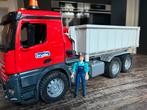 Bruder Vrachtwagen met Afzetbak, Ophalen, Gebruikt