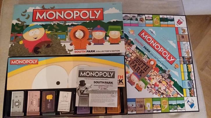 bordspel zeldzaam Monopoly South Park Monopolie 1e editie US, Hobby en Vrije tijd, Gezelschapsspellen | Bordspellen, Nieuw, Een of twee spelers