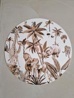 Muurcirkel set 3 babykamer jungle beige/bruin, Ophalen, Zo goed als nieuw