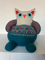 Kleurrijk Kinder Zitkussen/Poef van Wolvilt, 50 tot 75 cm, Ophalen of Verzenden, Zo goed als nieuw, Overige vormen