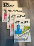 Schoolboeken mechanica 1, 2, 3 en betonbereken, Ophalen, Gelezen, VMBO, Overige vakken