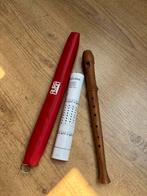 Aura Blokfluit, Muziek en Instrumenten, Blaasinstrumenten | Blokfluiten, Ophalen of Verzenden, Zo goed als nieuw, Met koffer, hoes of etui