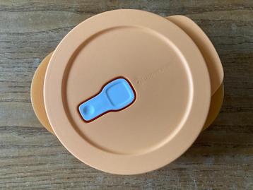 Tupperware CristalWave MicroTup bakje 390ml oranje zgan beschikbaar voor biedingen