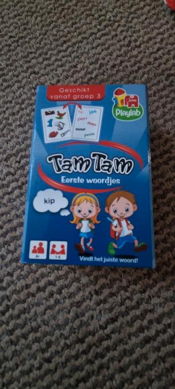 Tam Tam - Eerste Woordjes Kaartspel (vanaf groep 3) beschikbaar voor biedingen