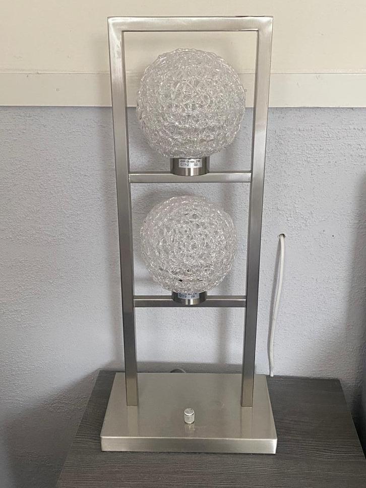 2 tafel lampen en hanglamp, Huis en Inrichting, Lampen | Tafellampen, Zo goed als nieuw, Minder dan 50 cm, Kunststof, Ophalen of Verzenden