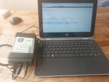Hp laptop met dice uitlees tool beschikbaar voor biedingen