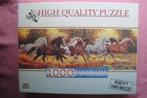 CLEMENTONI HIGH QUALITY PANORAMA PUZZLE 1.000st. voor 3.50eu, Ophalen of Verzenden, 500 t/m 1500 stukjes, Zo goed als nieuw, Legpuzzel
